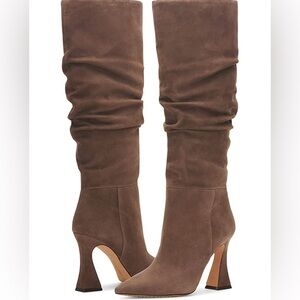 Vince Camuto Brown Heeled Boots